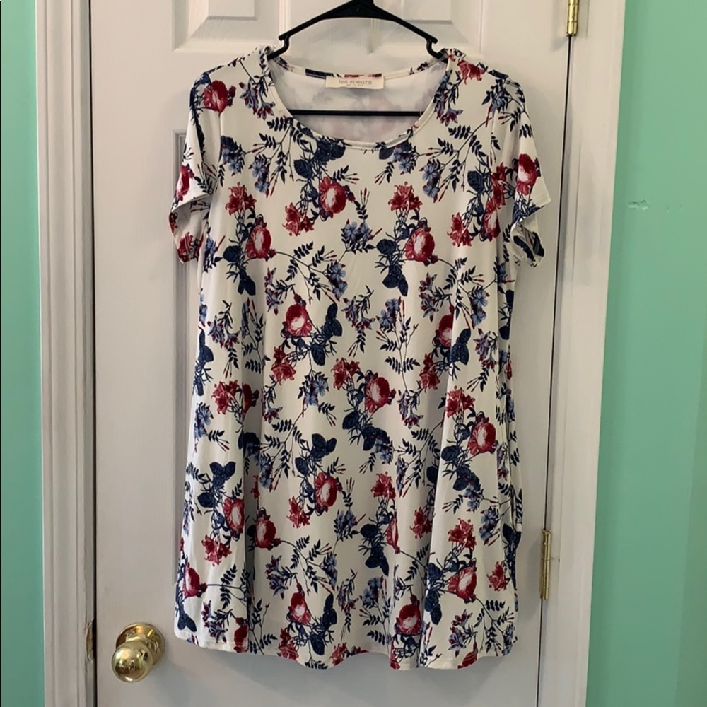 Floral boutique dress